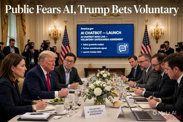 Nỗi lo về AI gia tăng, ông Trump vẫn chọn cam kết tự nguyện với các “ông lớn” công nghệ thay vì luật lệ ràng buộc
