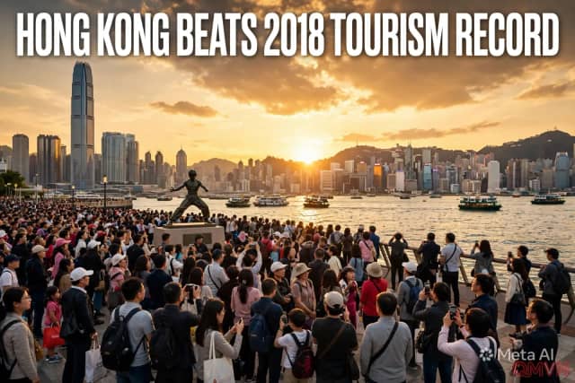 Khách đại lục đến Hồng Kông trong hai ngày đầu ‘tuần lễ vàng’ vượt mức năm 2018, chính quyền tự tin sớm cán đích 53,8 triệu lượt khách