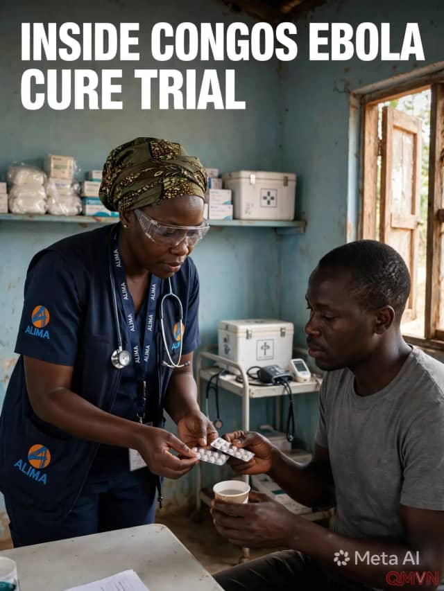 Thử nghiệm viên thuốc phòng Ebola tại Congo: tia hy vọng giữa đợt bùng phát chết chóc nhất lịch sử nước này