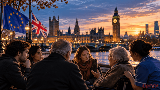 Andy Burnham khơi lại cuộc đối thoại với cử tri Anh, nhưng những câu hỏi về Brexit và lương hưu vẫn còn đó