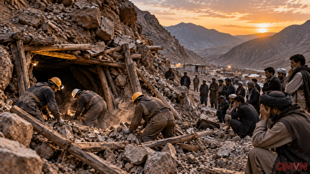 Năm thợ mỏ thiệt mạng tại Afghanistan: Hai vụ sập mỏ vàng liên tiếp phơi bày hiểm nguy dưới lòng đất