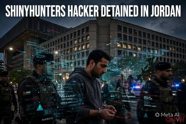 Thành viên chủ chốt nhóm tin tặc ShinyHunters liên quan vụ đánh cắp dữ liệu nhân viên FBI bị bắt giữ tại Jordan và đang hợp tác với FBI, theo nguồn tin