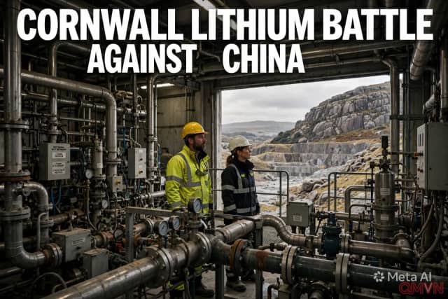 Bên trong công ty khai thác lithium ở Cornwall dám thách thức Trung Quốc: vùng mỏ cổ của nước Anh mong giúp đất nước sản xuất 50.000 tấn mỗi năm vào 2035