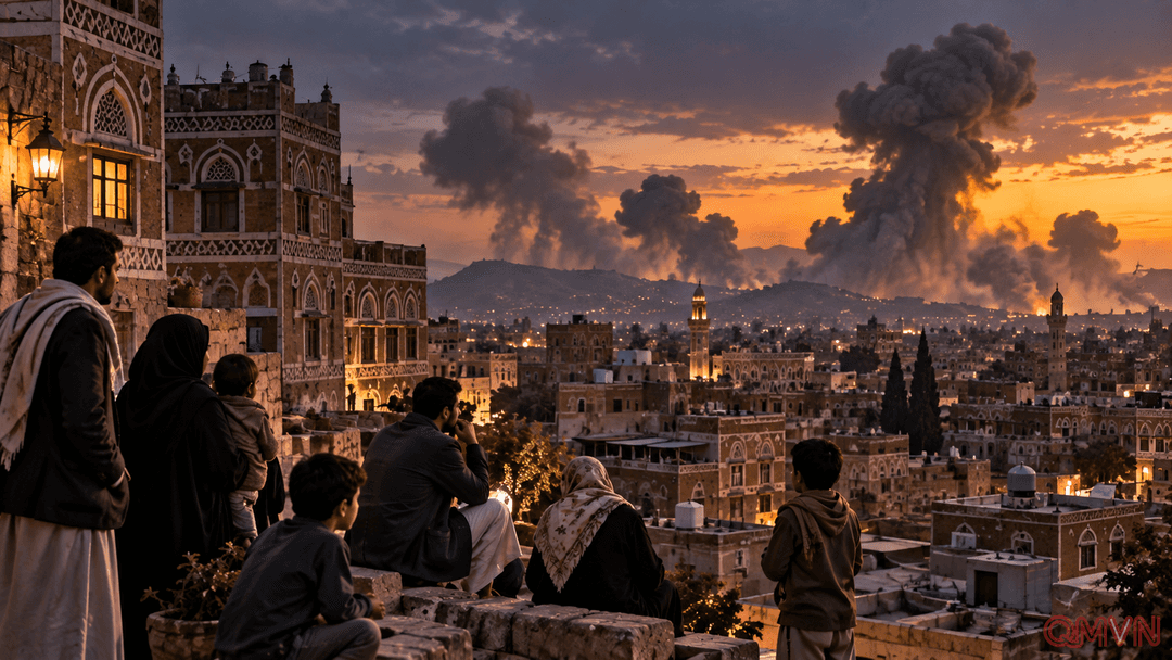 Sanaa rung chuyển bởi những đợt không kích mới, xung đột Yemen đẩy dân thường đến bờ vực khủng hoảng