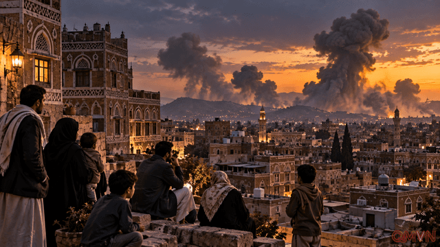 Sanaa rung chuyển bởi những đợt không kích mới, xung đột Yemen đẩy dân thường đến bờ vực khủng hoảng