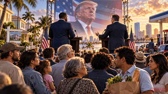 Florida trước cuộc đua thống đốc: Byron Donalds tìm thế cân bằng giữa sự ủng hộ của Trump và nỗi lo cơm áo