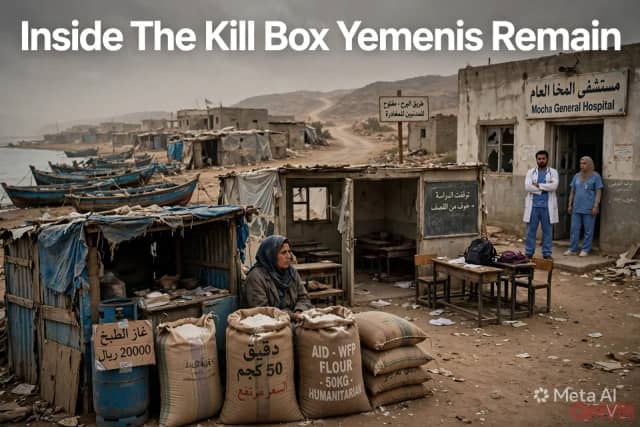 Bên trong “vùng tiêu diệt”: những người dân Yemen ở lại thành phố cảng Mocha do lực lượng Houthi kiểm soát