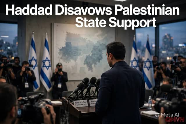 Ứng viên Ả Rập Yoseph Haddad của đảng cánh hữu Israel rút lại lập trường ủng hộ nhà nước Palestine sau khi video cũ lan truyền