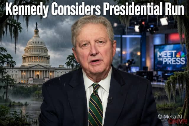 Thượng nghị sĩ John Kennedy cân nhắc tranh cử tổng thống Mỹ năm 2028 khi cuộc đua hậu Trump của Đảng Cộng hòa bắt đầu định hình