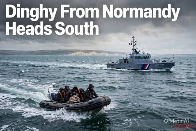 Anh chuẩn bị đón xuồng di cư từ Normandy hướng về bờ biển phía nam theo một tuyến đường hiếm gặp và dài hơn