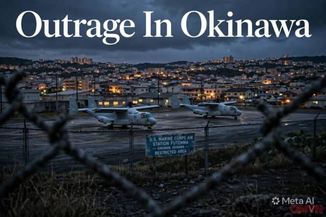 Lính thủy đánh bộ Mỹ bị bắt vì nghi sát hại một phụ nữ ở Okinawa, Nhật Bản phẫn nộ và triệu tập đại sứ Mỹ