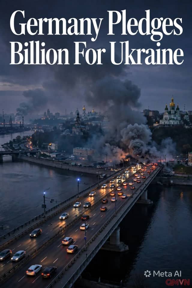 Thủ tướng Đức Friedrich Merz cam kết 1 tỷ euro viện trợ quân sự cho Ukraine giữa lúc Nga gia tăng tấn công trước mùa đông