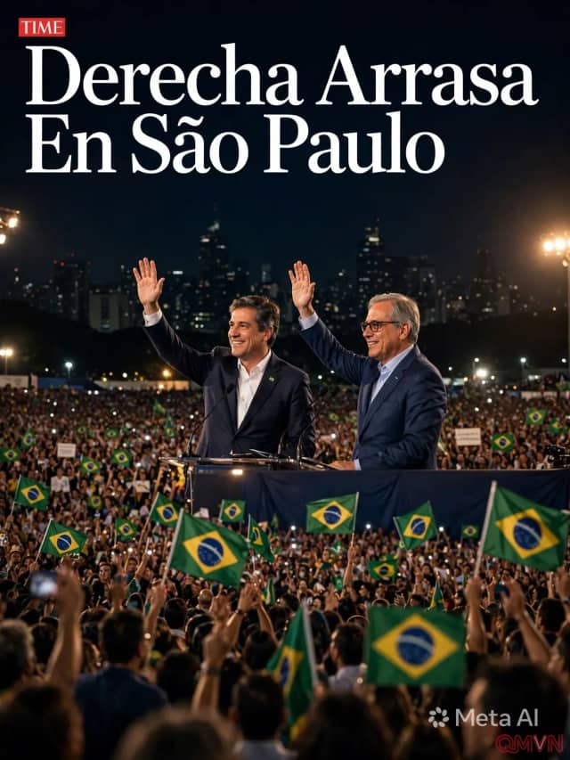 Cánh hữu thắng áp đảo ở São Paulo, người được Lula kỳ vọng kế nhiệm thất bại lần thứ tư liên tiếp, cánh tả Brazil đứng trước bài toán hậu Lula