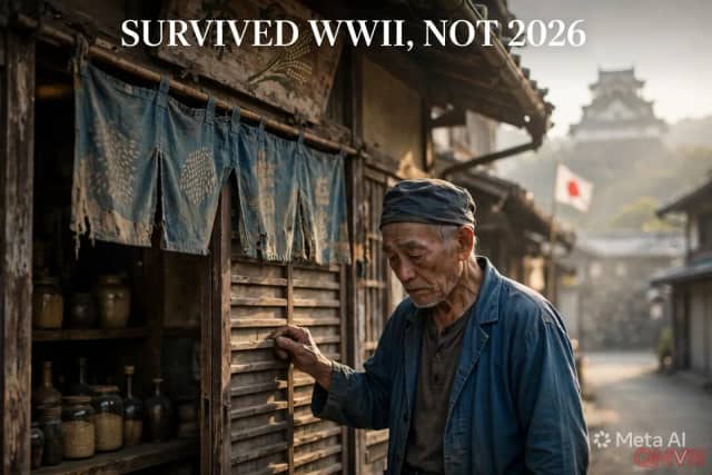 Vượt qua Thế chiến và những thập kỷ mất mát nhưng chao đảo trước năm 2026: doanh nghiệp trăm tuổi Nhật Bản phá sản với tốc độ kỷ lục