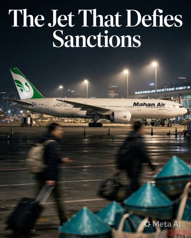 Chiếc Boeing 777 của Iran phơi bày giới hạn trừng phạt từ Mỹ và bài toán an toàn hàng không tại Đông Nam Á