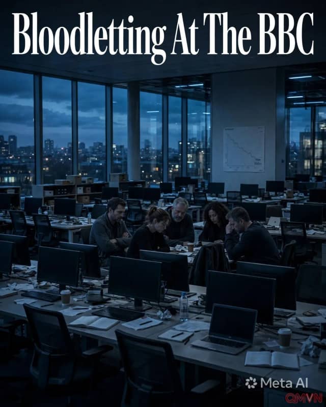 Cơn Bão Cắt Giảm 2.000 Nhân Sự Tại BBC: Cuộc Chảy Máu Chậm Và Nỗi Lo Vòng Xoáy Diệt Vong Của Báo Chí Công