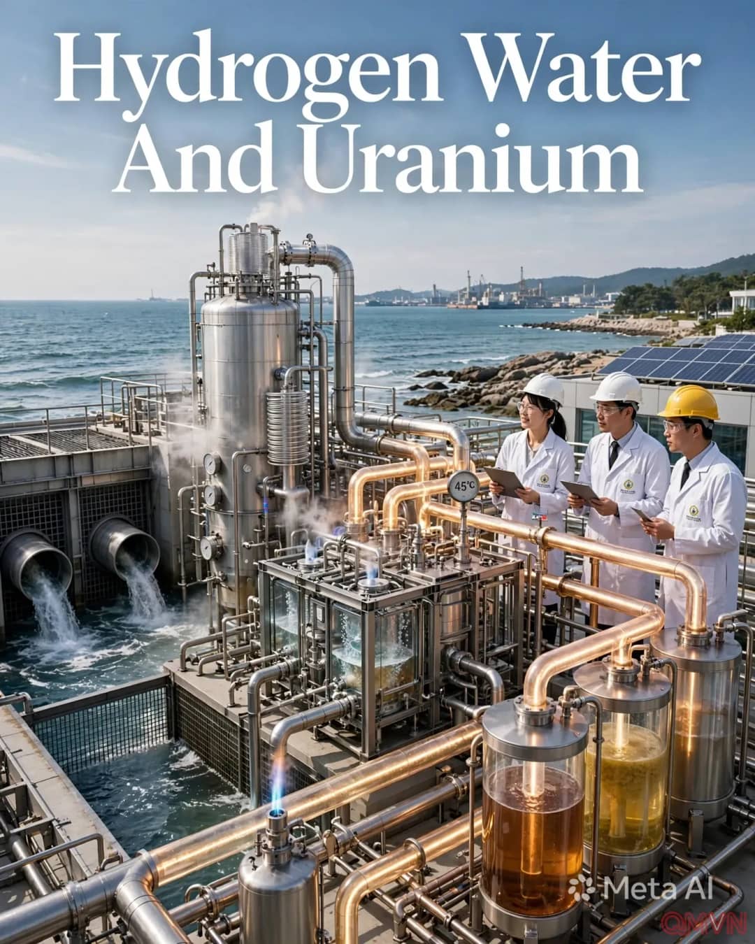 Đột phá công nghệ năng lượng xanh: Hệ thống khai thác đồng thời hydro, nước ngọt và uranium từ biển mở ra kỷ nguyên kinh tế tuần hoàn