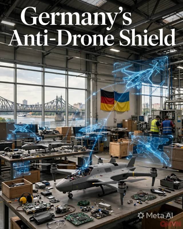 Đối phó chiến thuật bầy đàn UAV phản lực, Đức chi hơn 1,3 tỷ euro giúp Ukraine củng cố lá chắn bầu trời và phục hồi năng lượng