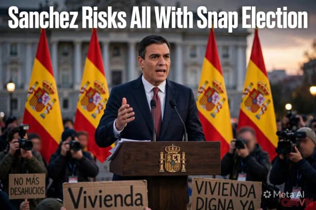 Thủ tướng Tây Ban Nha Pedro Sánchez kêu gọi bầu cử sớm: Canh bạc lớn khi phe cánh hữu và cực hữu đang dẫn trước