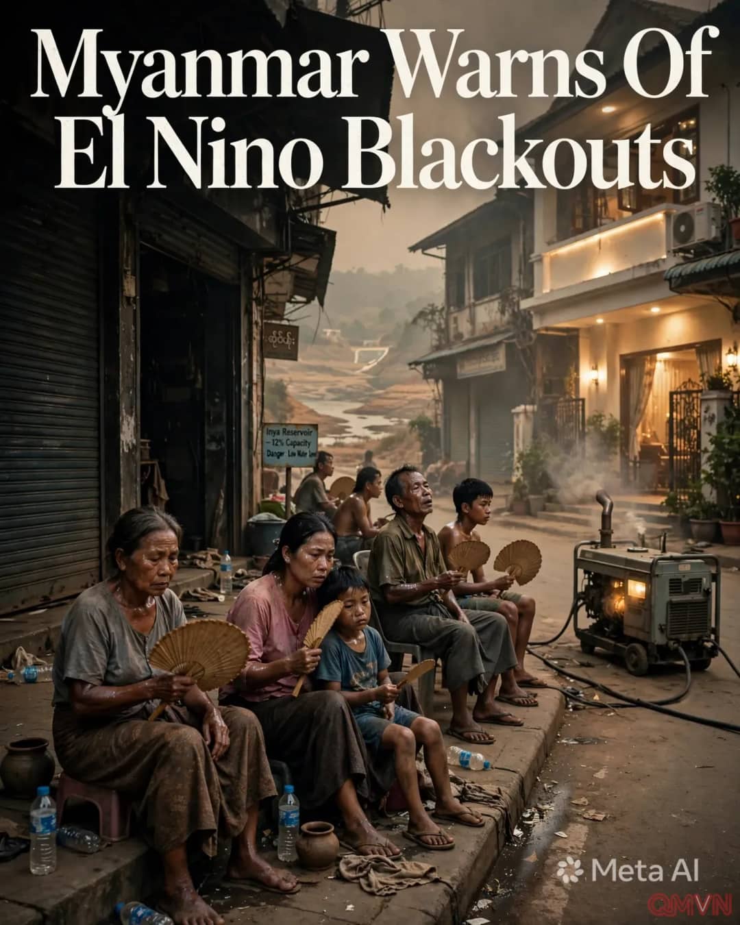 Myanmar cảnh báo cắt điện luân phiên khi “siêu El Niño” đẩy nhiệt độ tăng vọt giữa mùa lẽ ra mát mẻ nhất trong năm