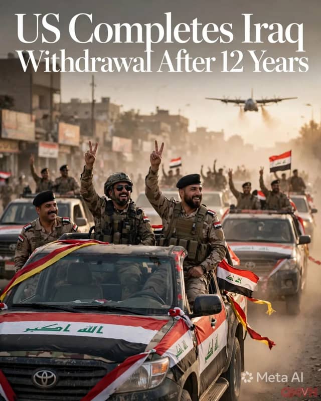 Mỹ hoàn tất rút quân khỏi Iraq, khép lại 12 năm sứ mệnh chống IS giữa lo ngại về an ninh và lực lượng dân quân