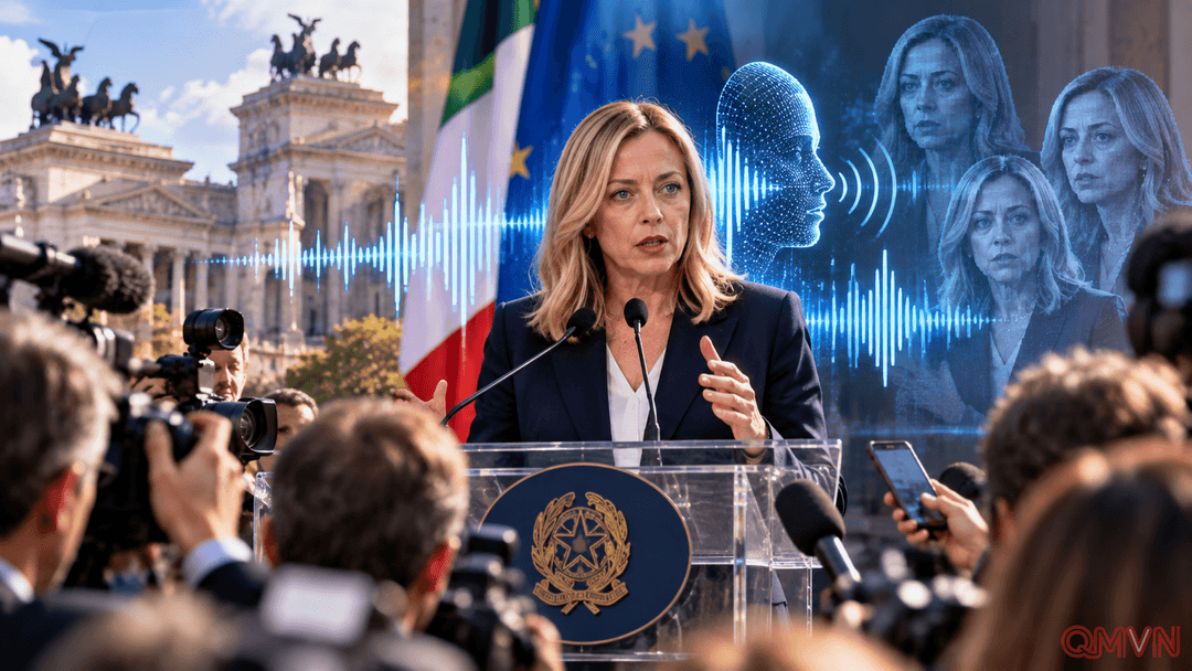 Giorgia Meloni xin đăng ký nhãn hiệu giọng nói tại EU giữa làn sóng deepfake AI ngày càng tinh vi