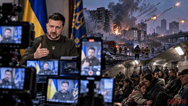 Cựu phát ngôn viên chỉ trích cách Zelensky truyền thông giữa chiến tranh, khi người Ukraine sống dưới áp lực tập kích