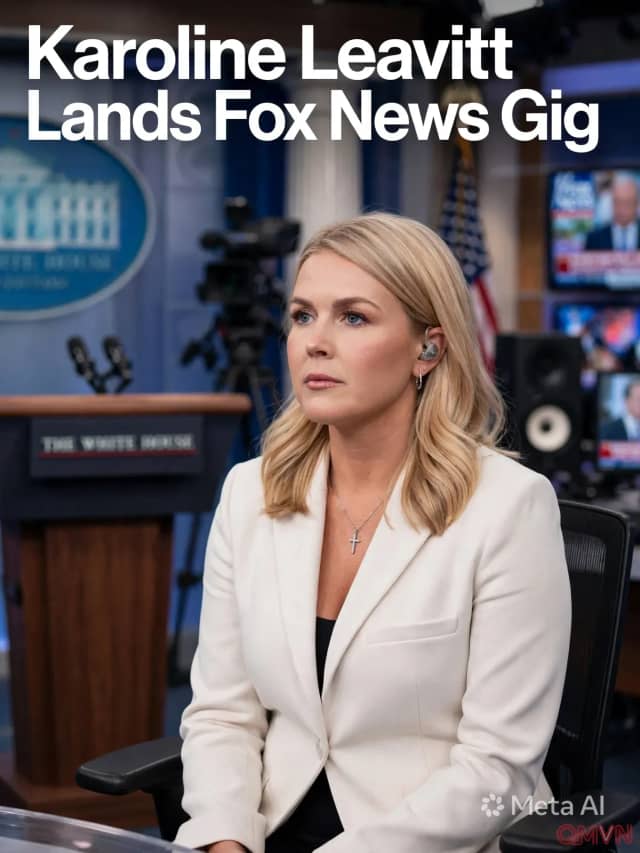 Cựu Thư ký Báo chí Nhà Trắng Karoline Leavitt chính thức gia nhập Fox News: Bước chuyển mình chiến lược trên chính trường truyền thông Mỹ