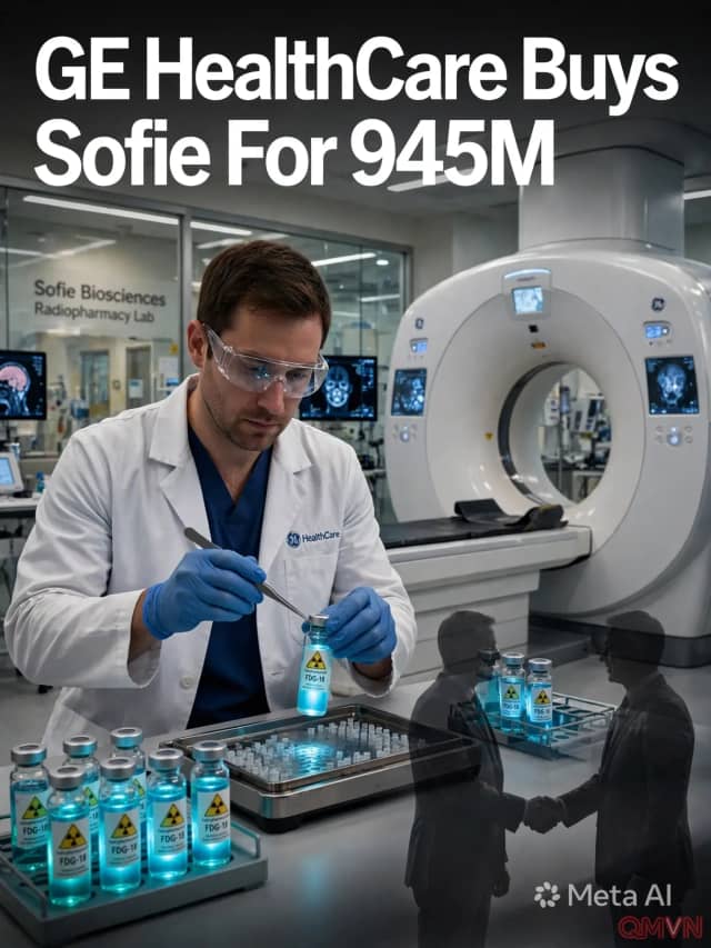 GE HealthCare thâu tóm Sofie Biosciences với giá 945 triệu USD: Bước cờ chiến lược mở rộng đế chế dược phẩm phóng xạ toàn cầu