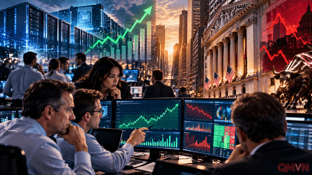 Wall Street mơ S&P 500 chạm 10.000 điểm: lợi nhuận doanh nghiệp nuôi hy vọng, rủi ro tập trung vẫn rình rập