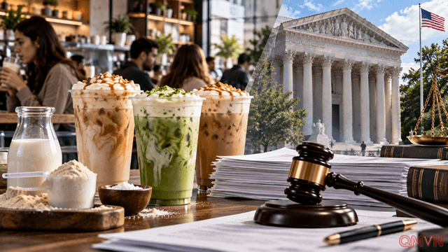 Starbucks đối mặt vụ kiện về nhãn “sugar-free”: cuộc tranh cãi giữa đường tự nhiên và lời hứa dinh dưỡng