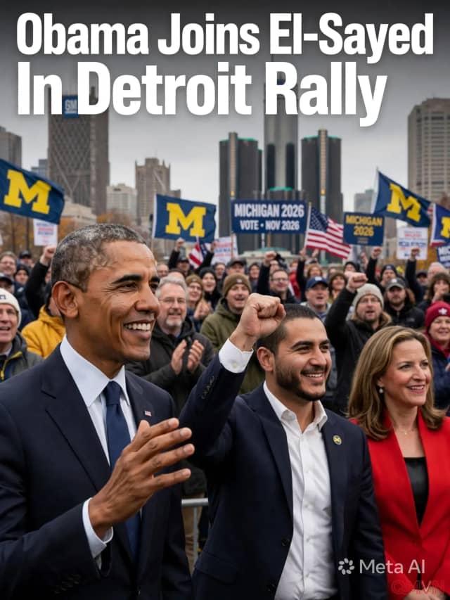 Barack Obama trở lại Detroit, tiếp sức Abdul El-Sayed trong cuộc đua Thượng viện Michigan đầy hệ trọng trước bầu cử giữa nhiệm kỳ