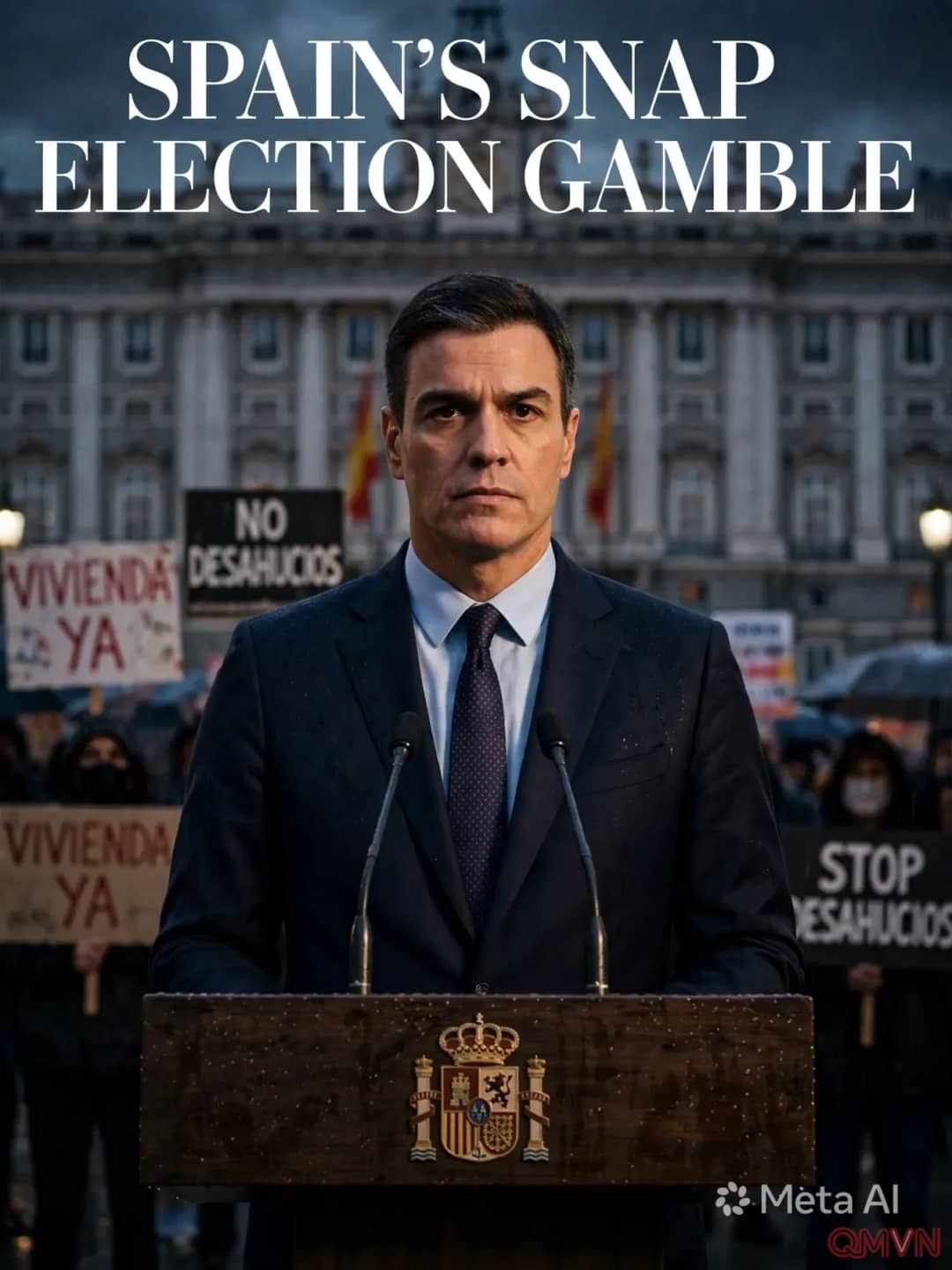 Khủng hoảng nhà ở làm lung lay chính phủ, Thủ tướng Tây Ban Nha Pedro Sánchez đánh cược bằng cuộc bầu cử sớm mang tính trưng cầu về chính mình