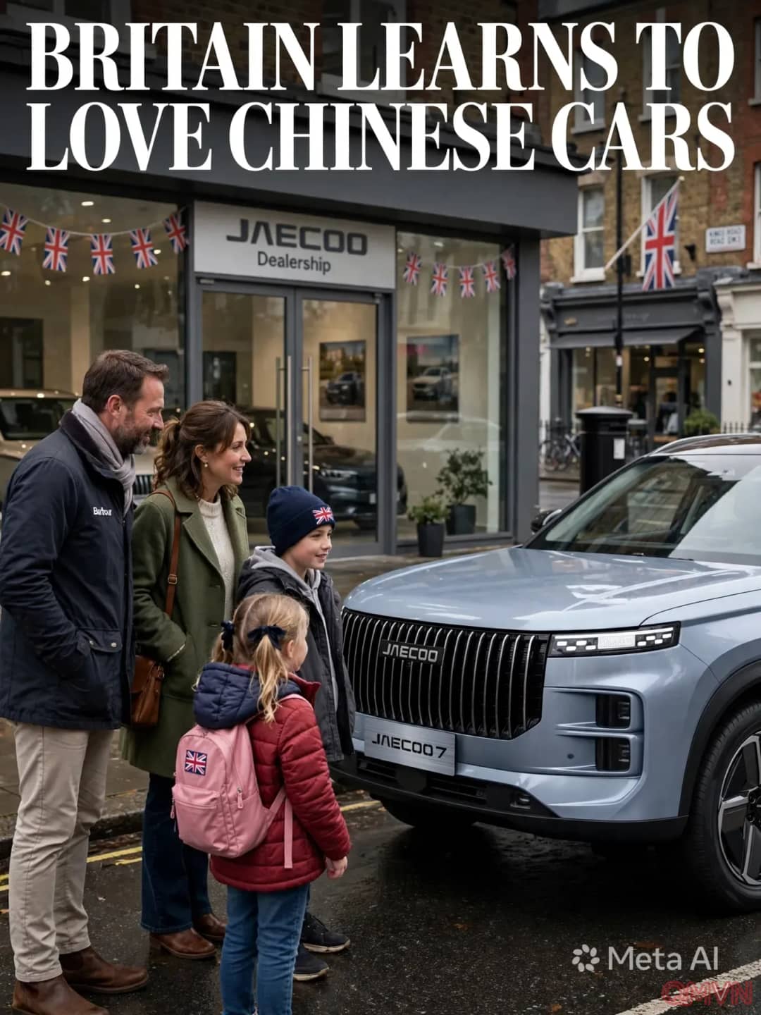 Người Anh mở lòng với xe Trung Quốc: mẫu SUV “na ná Range Rover” Jaecoo 7 thành xe bán chạy nhất nước Anh