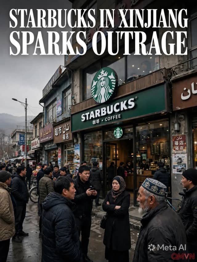 Starbucks mở quán đầu tiên tại Tân Cương: nghị sĩ Mỹ chỉ trích “phá sản đạo đức”, Trung Quốc bác bỏ cáo buộc là “dối trá trắng trợn”