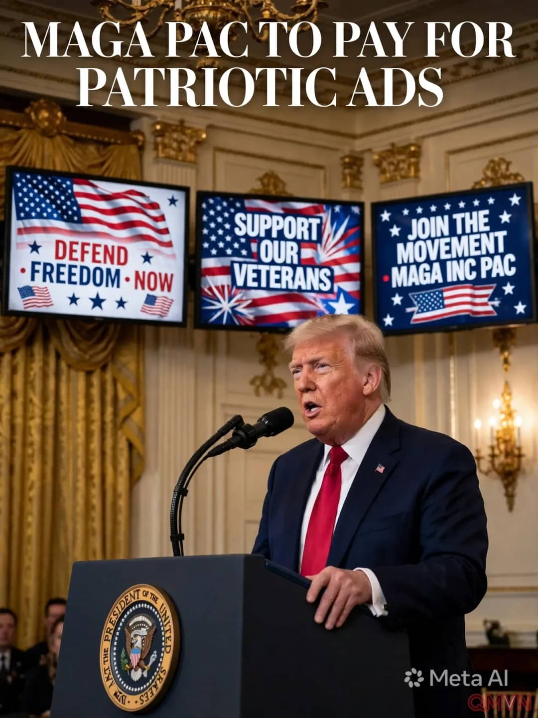Trước làn sóng chỉ trích, ông Trump tuyên bố siêu PAC MAGA Inc. sẽ trả tiền cho loạt quảng cáo truyền hình ca ngợi ông từng dùng ngân sách nhà nước