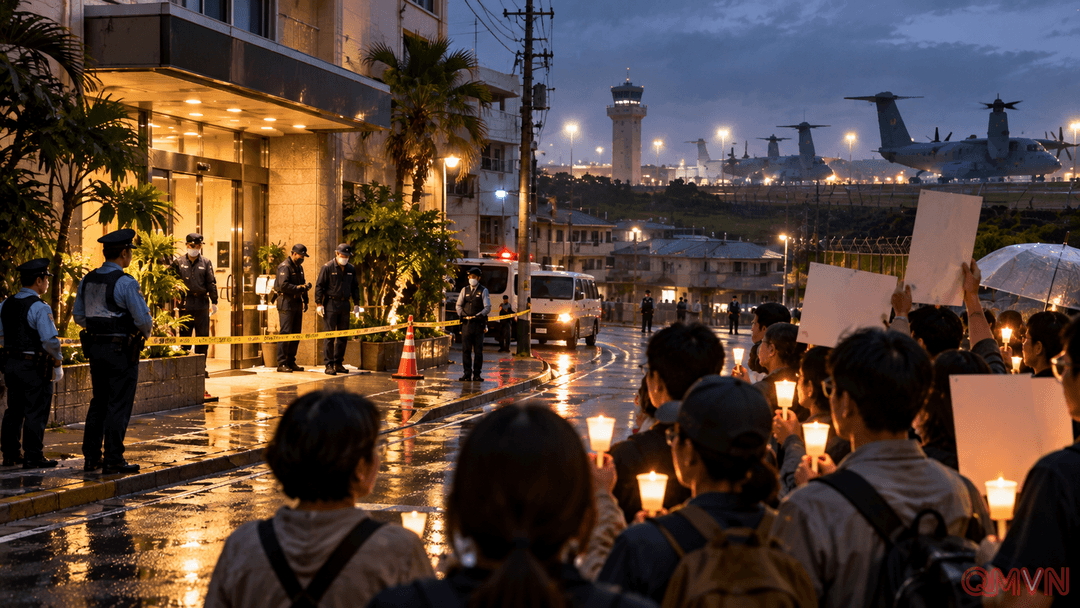 Vụ bắt lính thủy đánh bộ Mỹ vì nghi giết người làm Okinawa dậy sóng, khơi lại tranh cãi về gánh nặng căn cứ quân sự