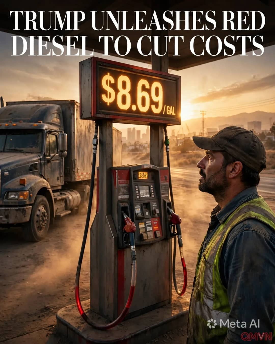 Ông Trump cho phép dùng dầu diesel nhuộm đỏ miễn thuế trên đường cao tốc để kìm giá nhiên liệu kỷ lục trước bầu cử giữa nhiệm kỳ