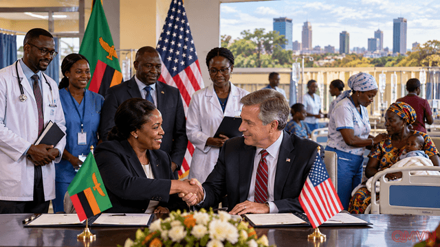 Zambia giữ lại thỏa thuận y tế 3,6 tỷ USD với Mỹ sau khi loại bỏ điều khoản chia sẻ dữ liệu bệnh nhân