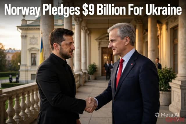 Na Uy cam kết viện trợ kỷ lục gần 9 tỷ USD cho Ukraine trong ngân sách quốc phòng năm 2027