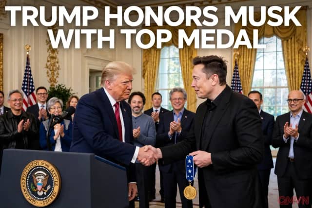 Ông Trump trao Huân chương Khoa học Quốc gia cho Elon Musk cùng các ông trùm công nghệ, giữa lúc Nhà Trắng đặt cược vào AI