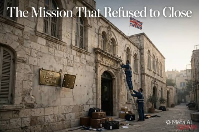 Anh duy trì phái bộ ngoại giao thu nhỏ tại Jerusalem sau thỏa thuận thỏa hiệp với Israel
