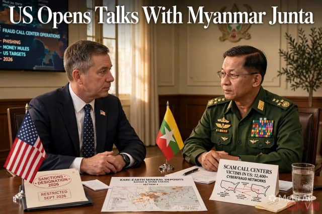 Mỹ bắt đầu đối thoại trực tiếp với chính quyền quân sự Myanmar, đảo ngược nhiều năm cô lập ngoại giao