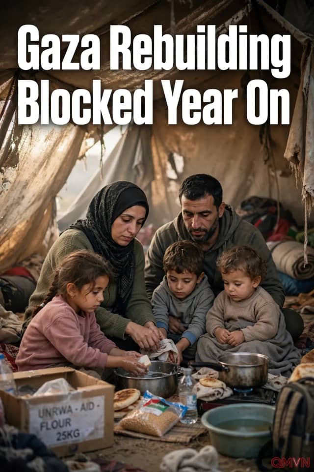 Một năm kế hoạch hòa bình của Trump: tái thiết Gaza bế tắc khi Thủ tướng Netanyahu chạy đua tái đắc cử, người dân vẫn sống trong lều bạt