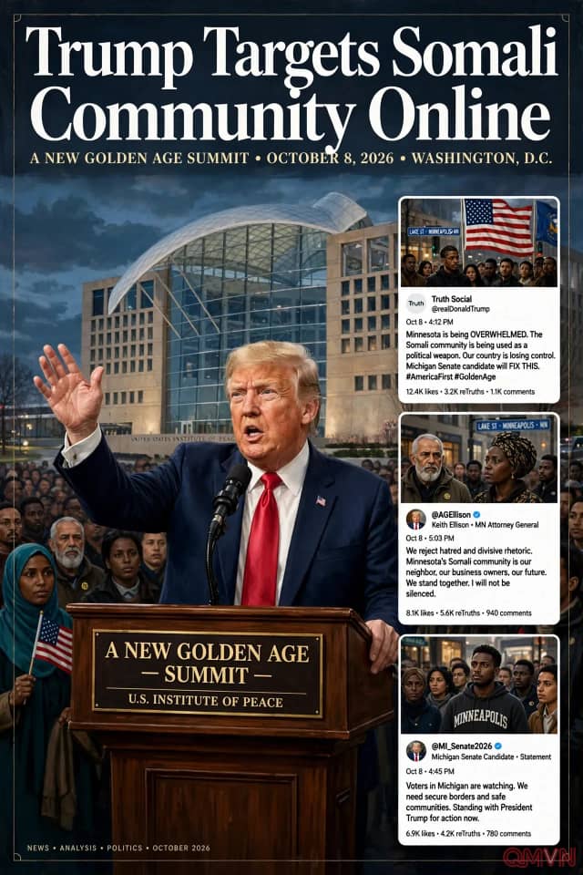 Tổng thống Donald Trump vấp phải làn sóng chỉ trích gay gắt sau loạt phát ngôn chống người Somalia và Hồi giáo