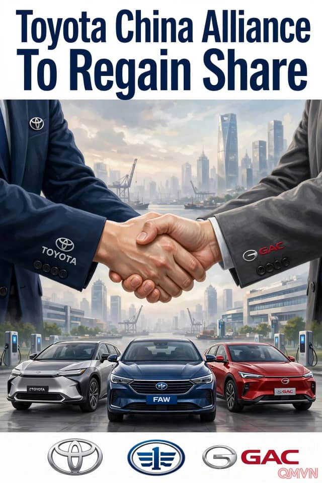 Toyota Tái Cấu Trúc Chiến Lược Tại Trung Quốc: Liên Minh Ba Bên Cùng FAW Và GAC Để Giành Lại Thị Phần