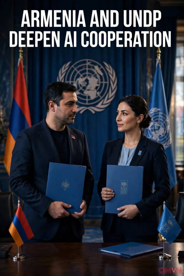 Armenia Ký Thỏa Thuận Với Chương Trình Phát Triển Liên Hợp Quốc Đẩy Mạnh Chiến Lược Trí Tuệ Nhân Tạo Quốc Gia