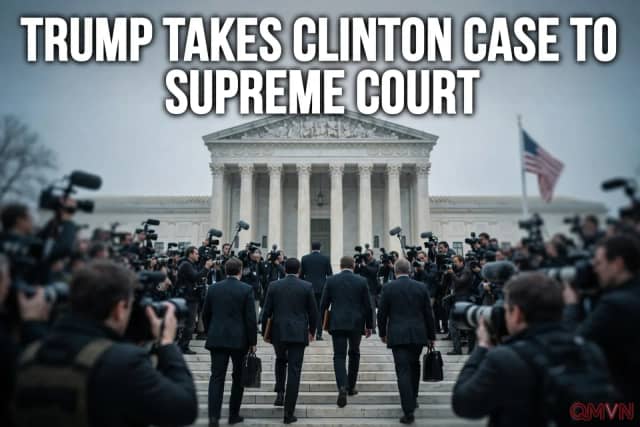Tổng thống Trump đưa vụ kiện bà Hillary Clinton về cuộc bầu cử năm 2016 lên Tòa án Tối cao Mỹ sau loạt thất bại tại tòa cấp dưới