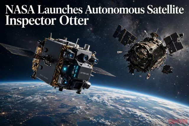 NASA Thử Nghiệm Tàu Vũ Trụ Tự Hành Otter 24C Nhằm Đối Phó Với Vấn Nạn Rác Thải Quỹ Đạo