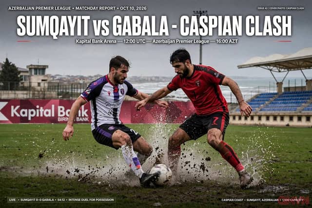 Sumqayit vs Gabala: Cuộc chiến thoát khỏi nhóm cuối Premyer Liqa, khi Yeton Bekiri ra mắt chính thức trên băng ghế đội khách